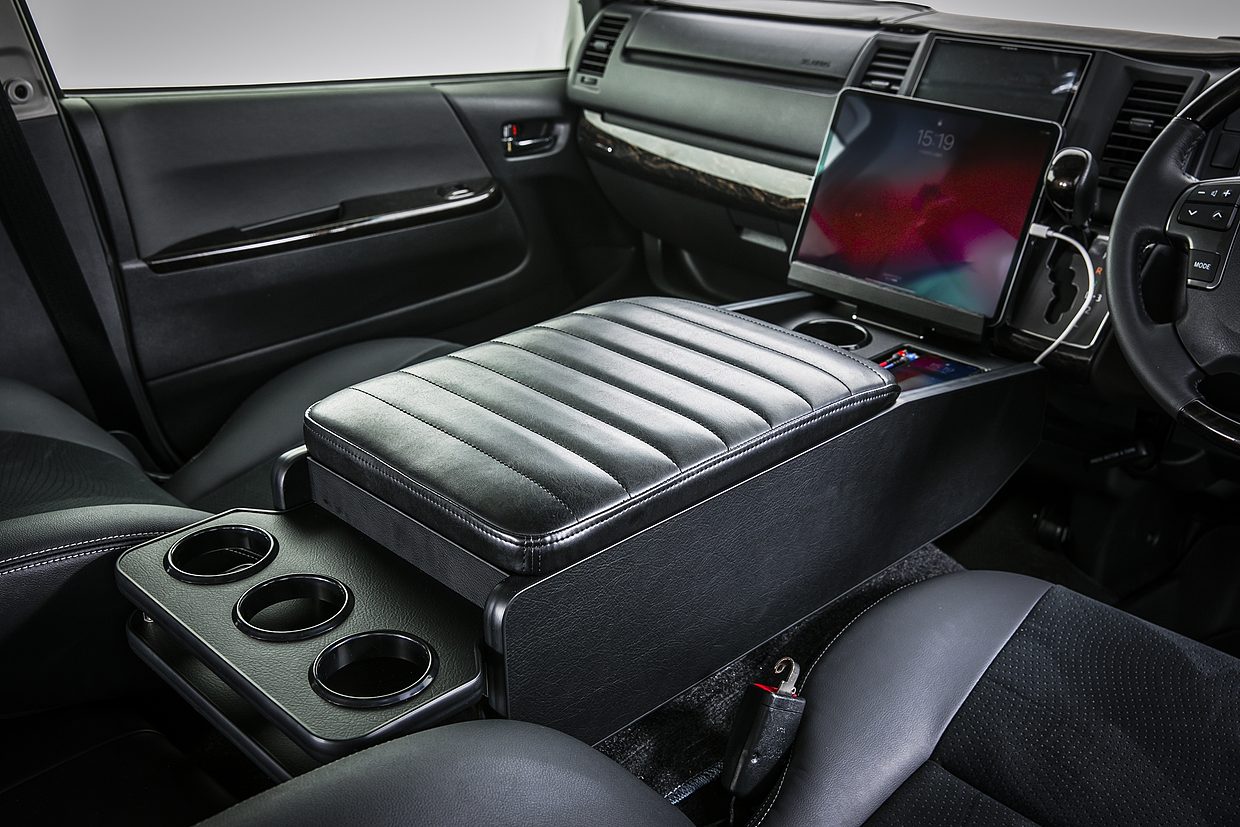 RIVAI OFFROAD センターコンソール ボックス HIACE 200系 ナローボディ